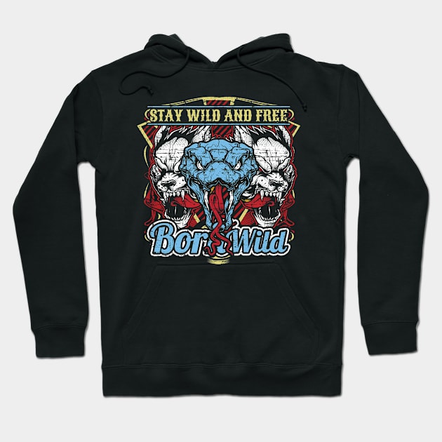 Stay Wild and Free Hoodie by Buy Custom Things